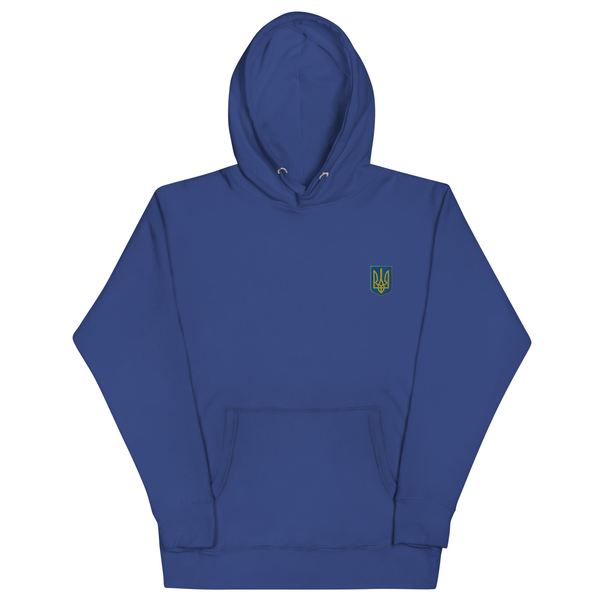 Ukraine Coat of Arms Embroidered Hoodie Airways Apparel